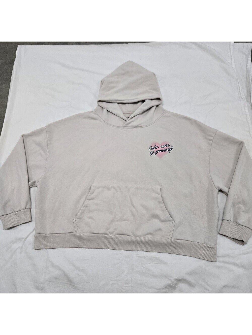 EUC Size XXL Remi Cruz Take Care Of Yourself Hoodie Oversized Graphic Pullover
